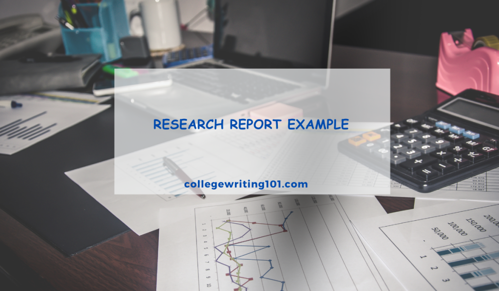 Simple Research Report Example