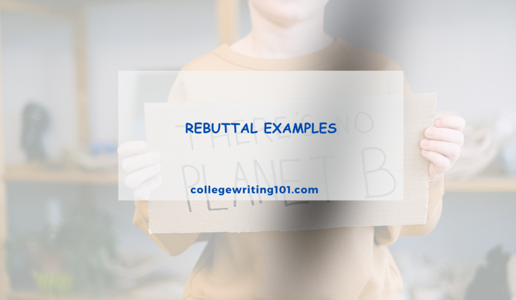 Rebuttal Example